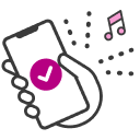 発行方法のアイコン