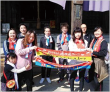 一日一斉「おもてなし遍路道ウォーク」を開催しました。