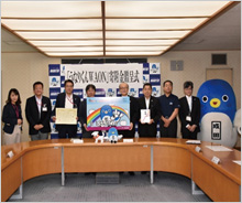 寄付金贈呈式を行いました。