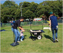 第47回江戸川区民まつりで寄付金を活用しました。