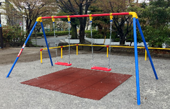 目黒区立公園遊具購入費の一部で寄付金活用