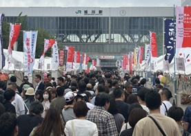 北の恵み あさひかわ食べマルシェに活用されました。