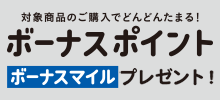ボーナスポイント・ボーナスマイルでためる