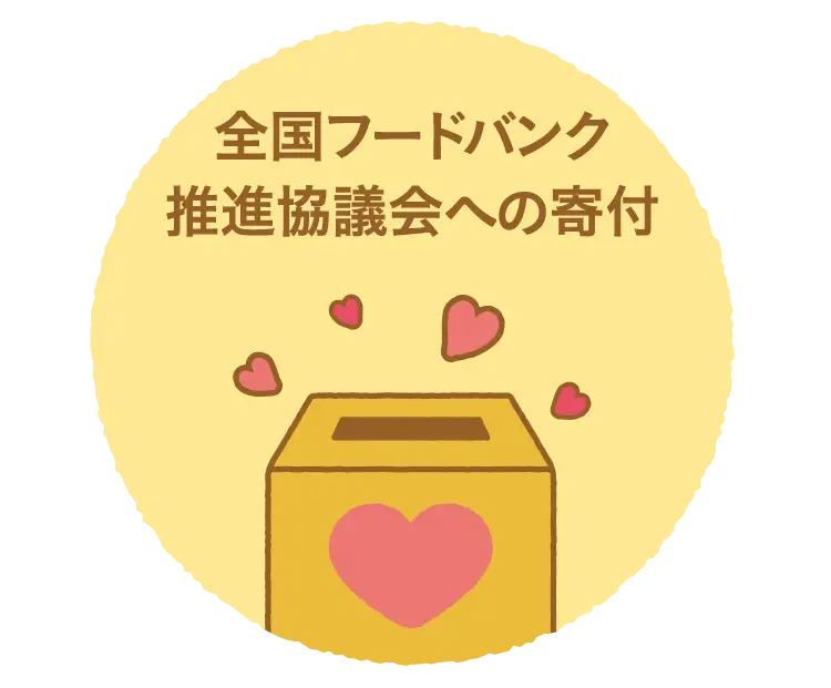 全国フードバンク推進協議会への寄付