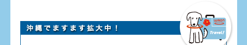 沖縄でますます拡大中!