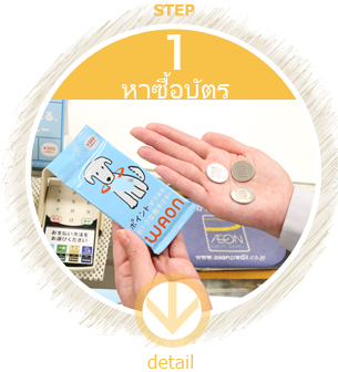 MENU:STEP 1. หาซื้อบัตร
