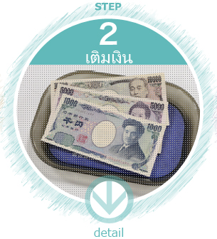 MENU:STEP 2. เติมเงิน